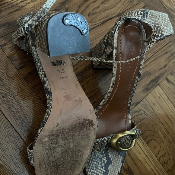 COACH Ankle Strap Sandals - Picture 3 of 6
